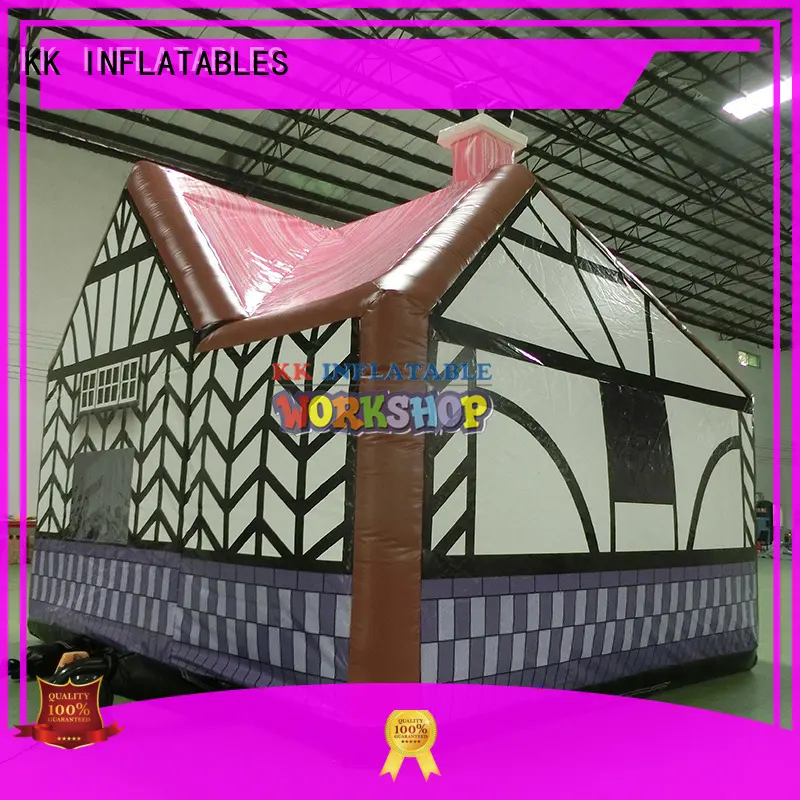 KK INFLATABLE crocodile style blow up tent supplier for advertising 1