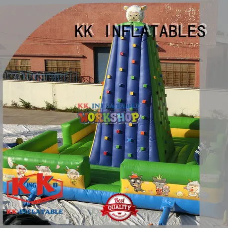 durable kids climbing wall pvc manufacturer for entertainment 1