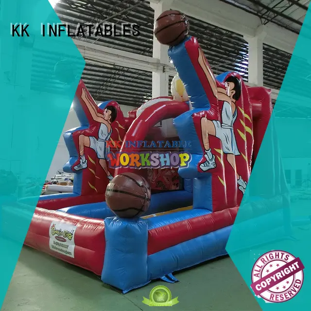 KK INFLATABLE trampoline kids climbing wall supplier for entertainment1 1