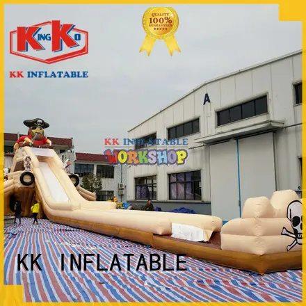 portable blow up water slide cartoon free sample for swimming pool 1