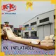 portable blow up water slide cartoon free sample for swimming pool 1
