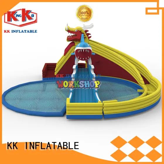 KK INFLATABLE creative design inflatable theme playground good quality for seaside 1