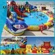 KK INFLATABLE blue inflatable theme playground manufacturer for amusement park 1