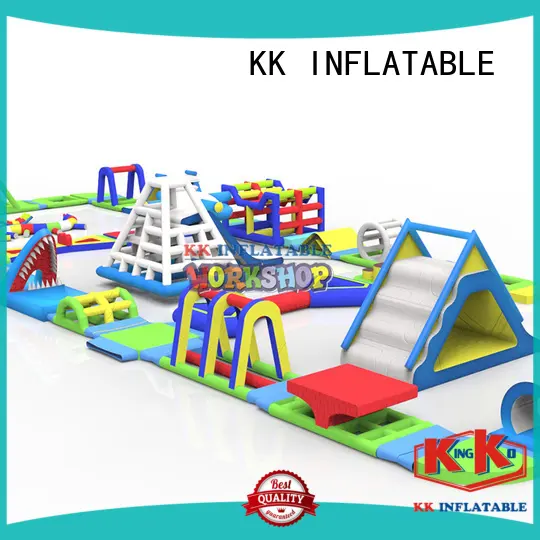 colorful inflatable floating water park animal model supplier for beach seaside 1