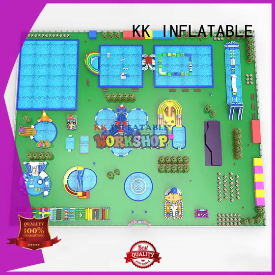 custom inflatable theme park rainbow factory price for amusement park 1