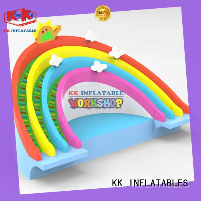 creative design inflatable theme park rainbow manufacturer for beach 1