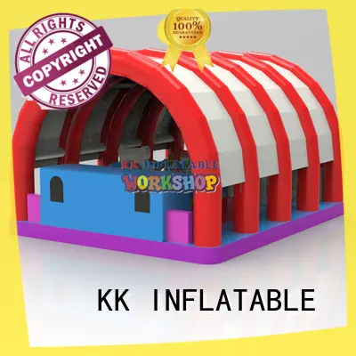 KK INFLATABLE pirate ship inflatable bounce house colorful for amusement park 1