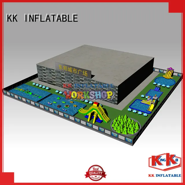 KK INFLATABLE durable inflatable theme park manufacturer for paradise 1