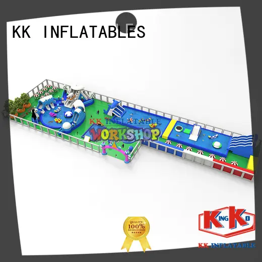 KK INFLATABLE creative design inflatable theme playground good quality for paradise 1