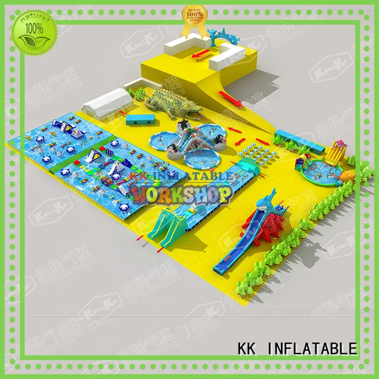 KK INFLATABLE multichannel inflatable theme playground animal modelling for beach 1