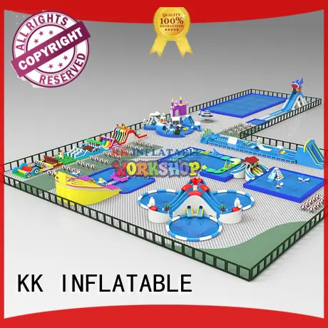 KK INFLATABLE rainbow inflatable theme park good quality for amusement park 1