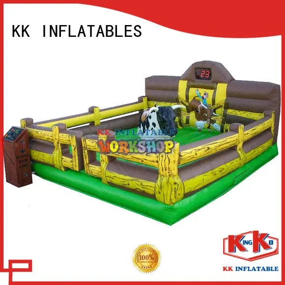 KK INFLATABLE portable kids climbing wall supplier for entertainment 1