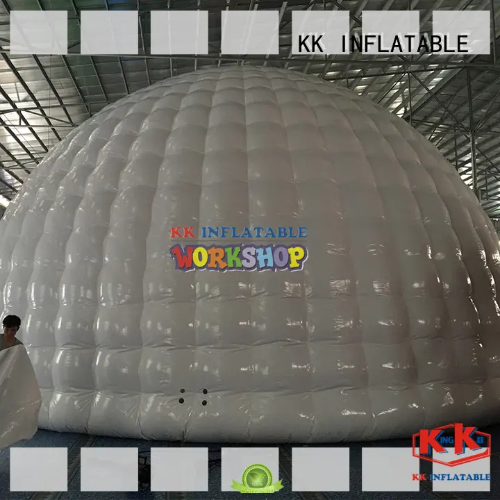 KK INFLATABLE temporary pump up tent good quality for outdoor activity 1