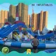 KK INFLATABLE giant blow up water slide buy now for swimming pool 1