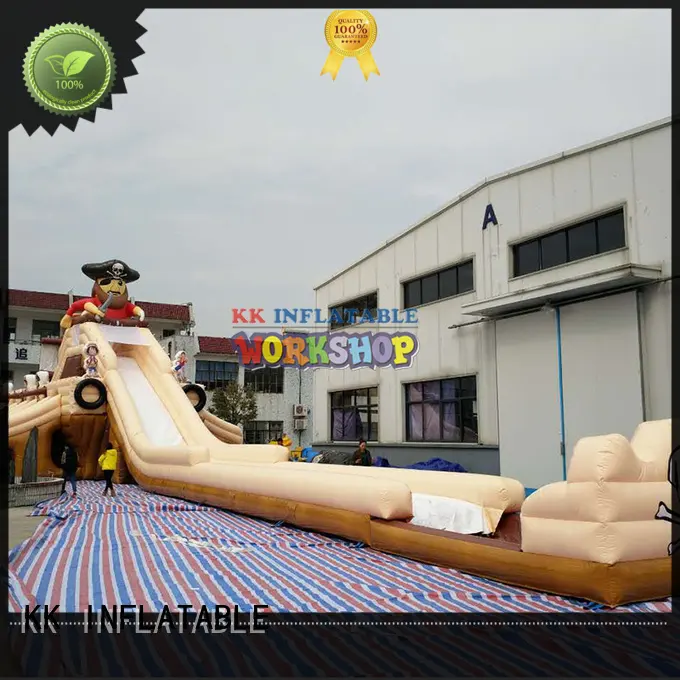 KK INFLATABLE long inflatable water slide supplier for playground 1