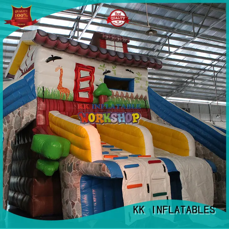 friendly inflatable water slide cartoon supplier for swimming pool 1