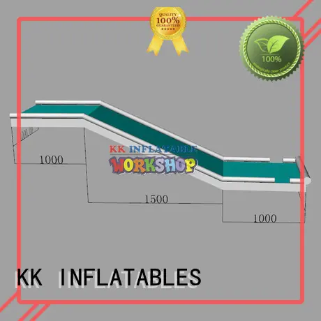 KK INFLATABLE giant blow up water slide supplier for swimming pool 1