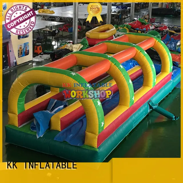 KK INFLATABLE long inflatable water slide customization for playground 1