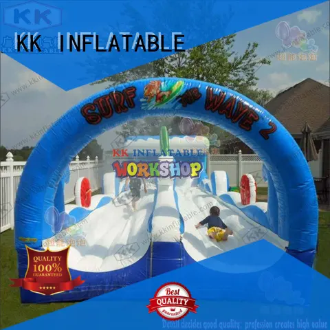 quality inflatable water slide long ODM for playground 1