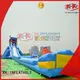 KK INFLATABLE cartoon blow up water slide free sample for playground 1