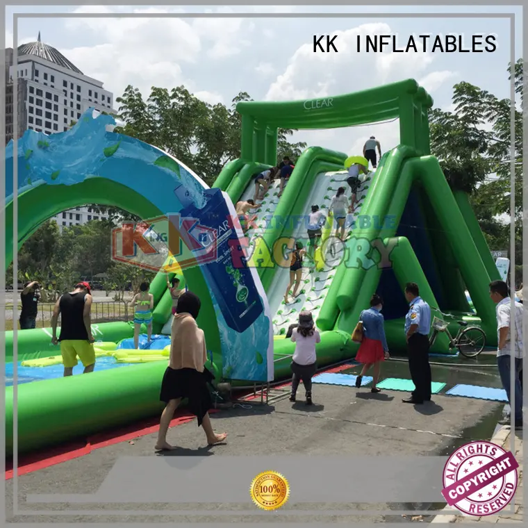 friendly blow up water slide giant ODM for paradise 1