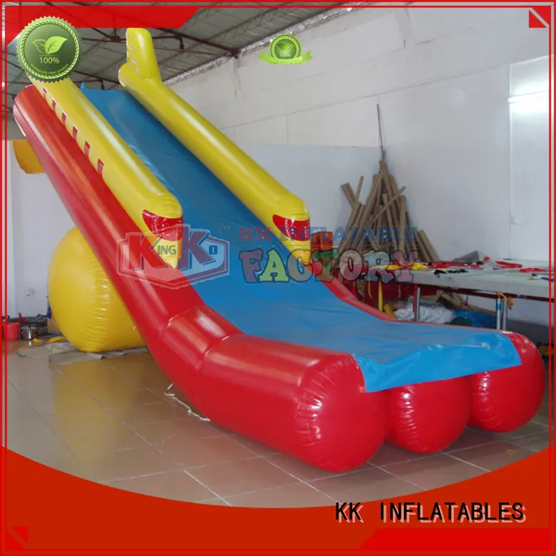 KK INFLATABLE friendly blow up water slide bulk production for playground 1