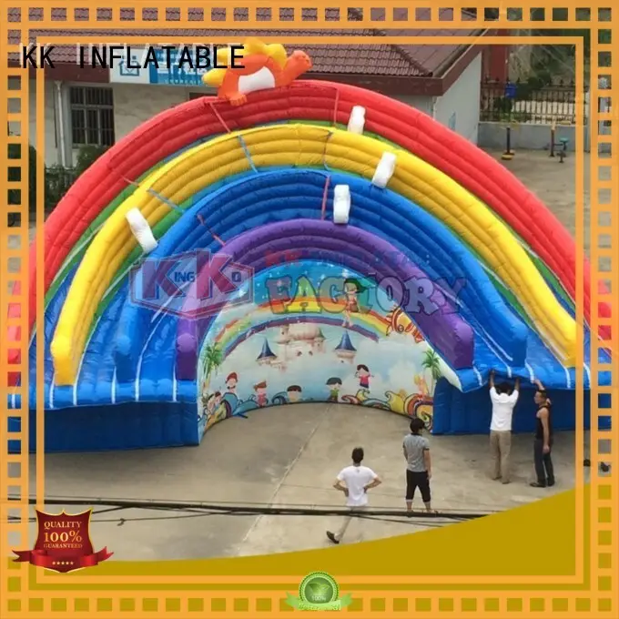 KK INFLATABLE environmentally inflatable water slide supplier for paradise 1