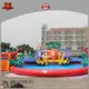 durable inflatable theme playground blue animal modelling for paradise 1