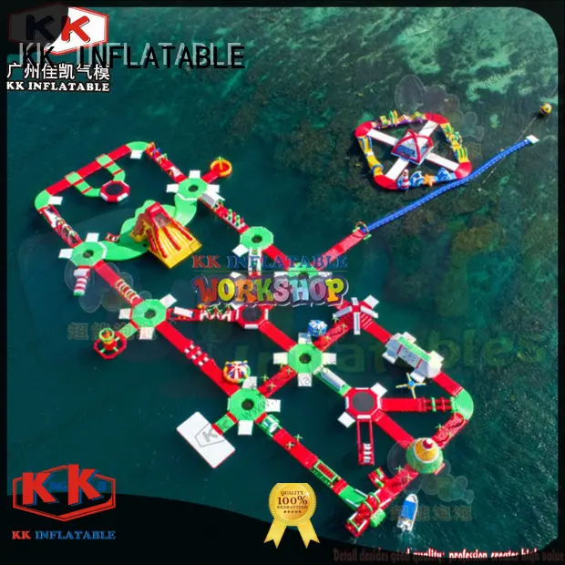 KK INFLATABLE creative design inflatable water playground supplier for seaside 1