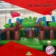 KK INFLATABLE slide pool kids water slide manufacturer for playground 1