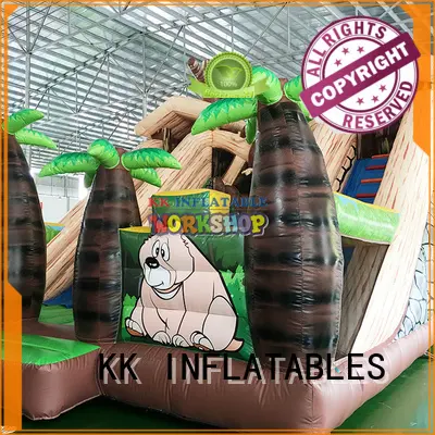 KK INFLATABLE funny kids water slide supplier for parks 1
