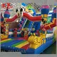 KK INFLATABLE transparent jumping castle colorful for amusement park 1