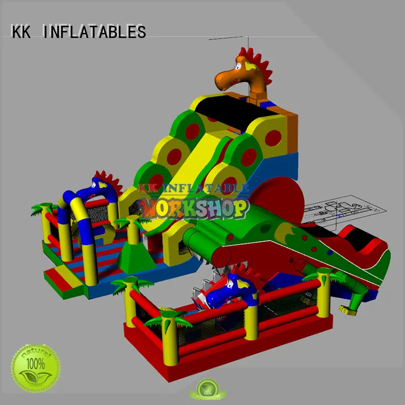 KK INFLATABLE portable inflatable bounce house manufacturer for party 1