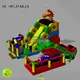 KK INFLATABLE portable inflatable bounce house manufacturer for party 1
