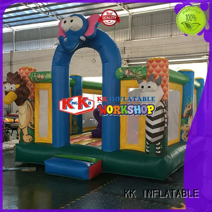 KK INFLATABLE pvc water slide jumper factory direct for paradise 1