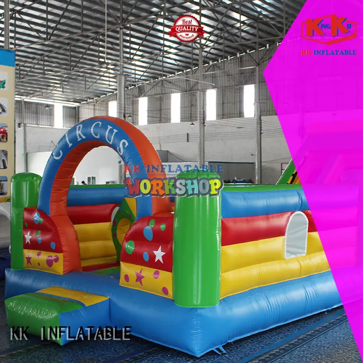 KK INFLATABLE cartoon water slide jumper supplier for amusement park 1