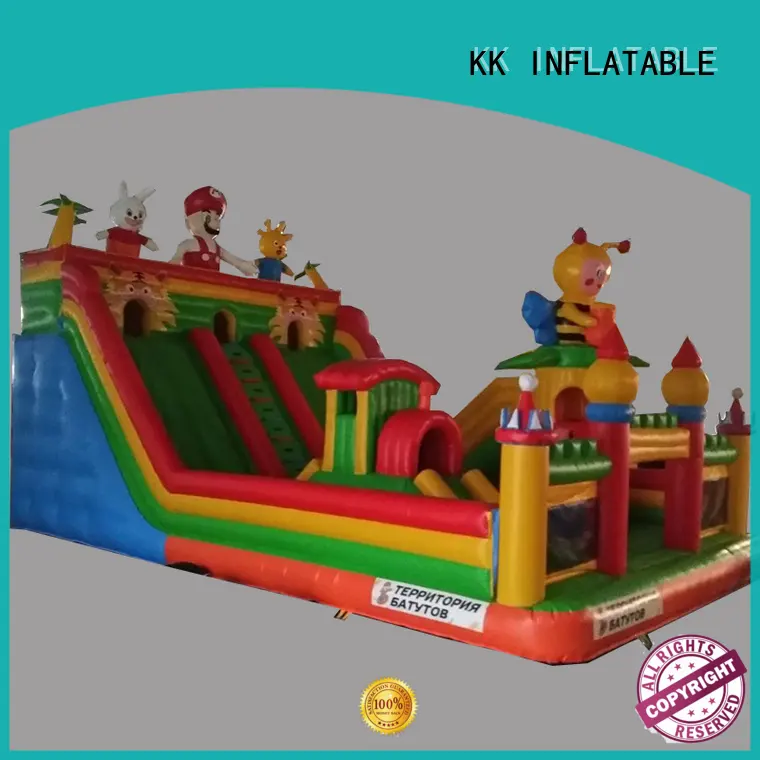 KK INFLATABLE pirate ship inflatable bounce house supplier for playground 1