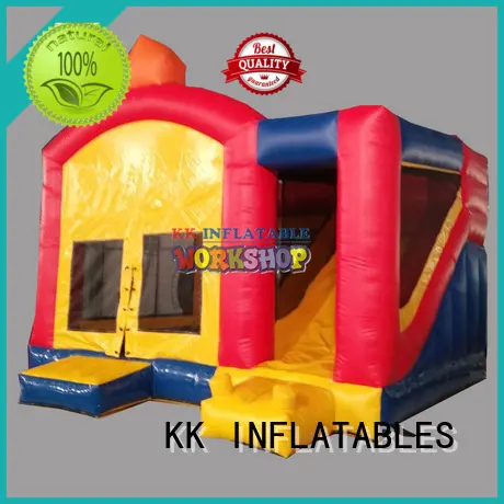 KK INFLATABLE pvc water slide jumper manufacturer for paradise 1