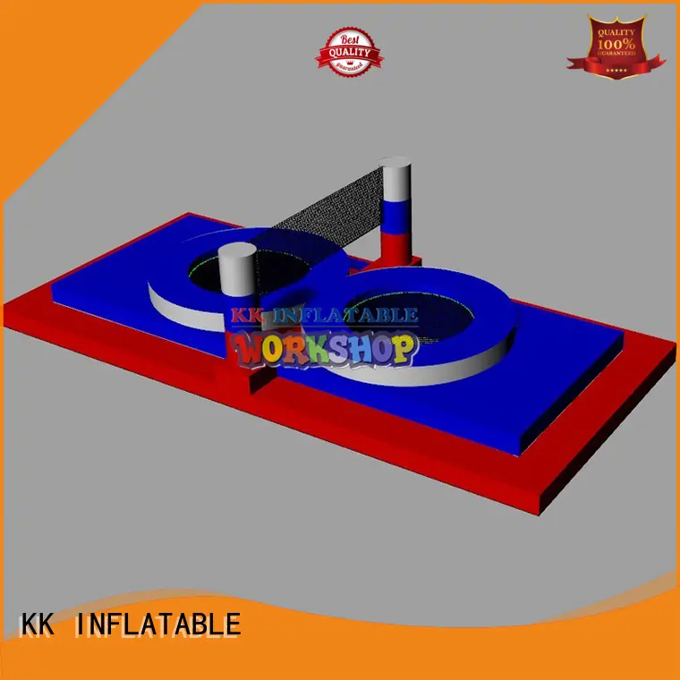 KK INFLATABLE giant kids climbing wall wholesale for for amusement park 1