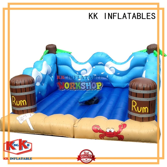 KK INFLATABLE trampoline kids climbing wall wholesale for paradise 1