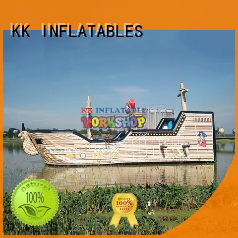 KK INFLATABLE large slide pool inflatable bounce house various styles for amusement park 1