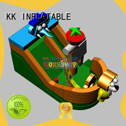 customized big water slides transparent pig manufacturer for swimming pool 1