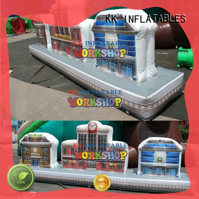 funny inflatable bounce house combo supplier for kids 1