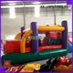 customized bouncy slide fire truck shape supplier for paradise 1