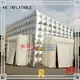 multifunctional blow up tent crocodile style factory price for ticketing house 1