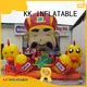 KK INFLATABLE cartoon minion inflatable supplier for garden1 1