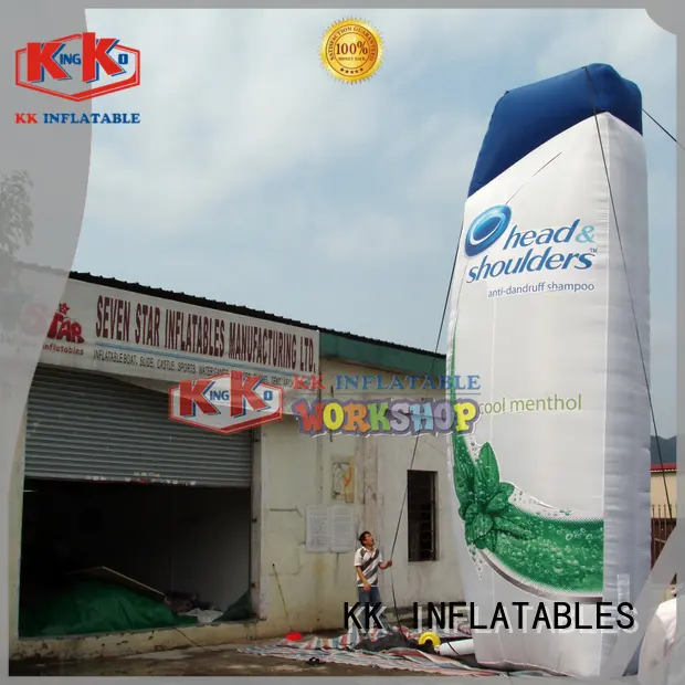 KK INFLATABLE lovely minion inflatable colorful for shopping mall 1