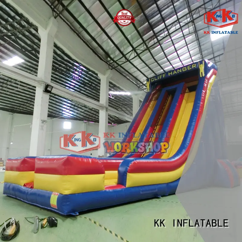 KK INFLATABLE jump bed blow up water slide colorful for swimming pool 1