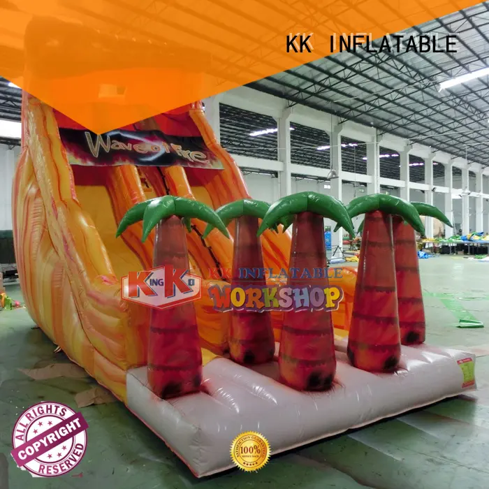 KK INFLATABLE transparent pig inflatable slide various styles for playground 1