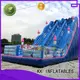 KK INFLATABLE fire truck shape bouncy slide colorful for playground 1